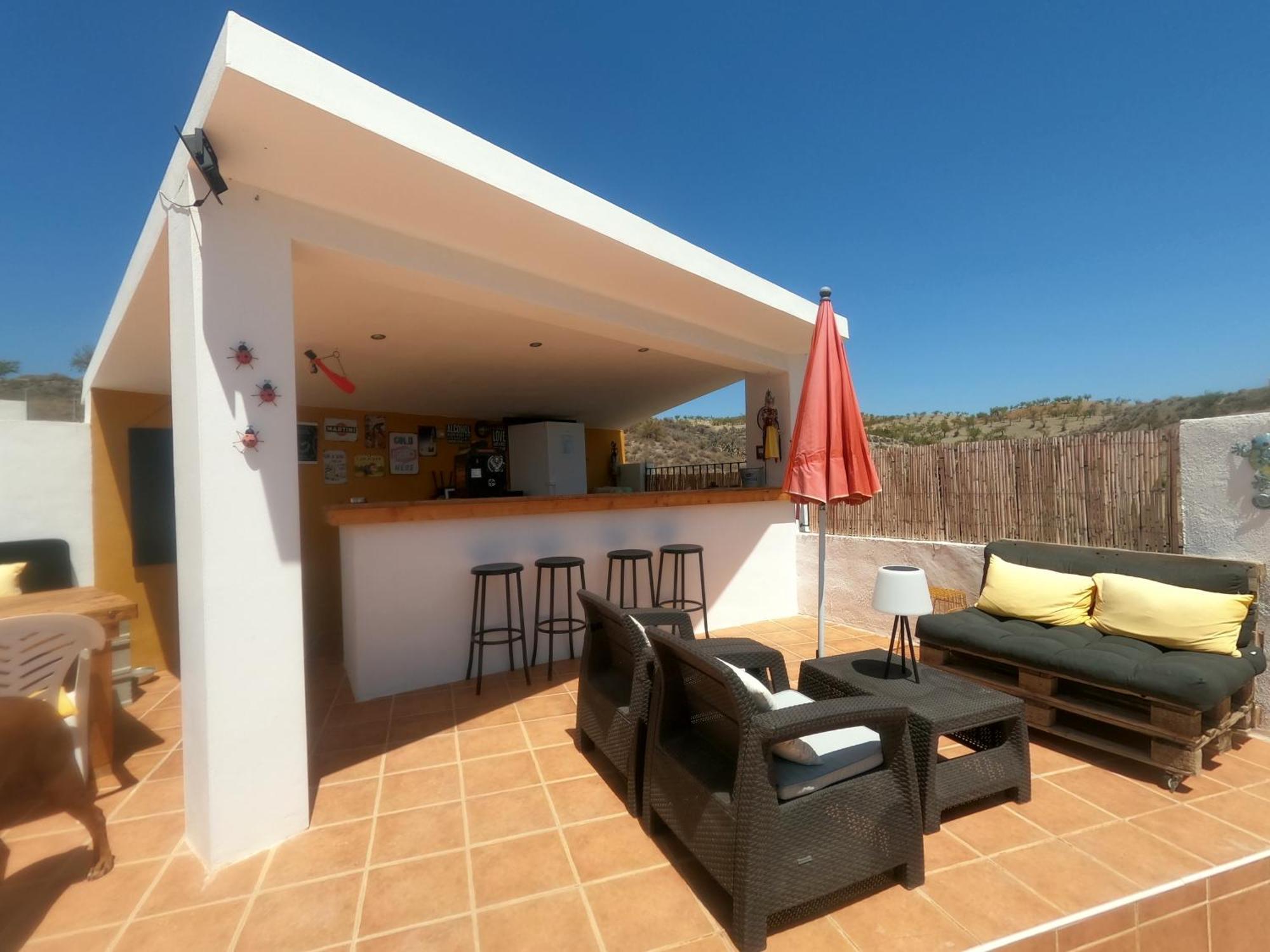 Cortijo Nudista Con Vistas Apartment Oria Exterior photo